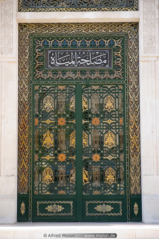 08 Ornamental metal door