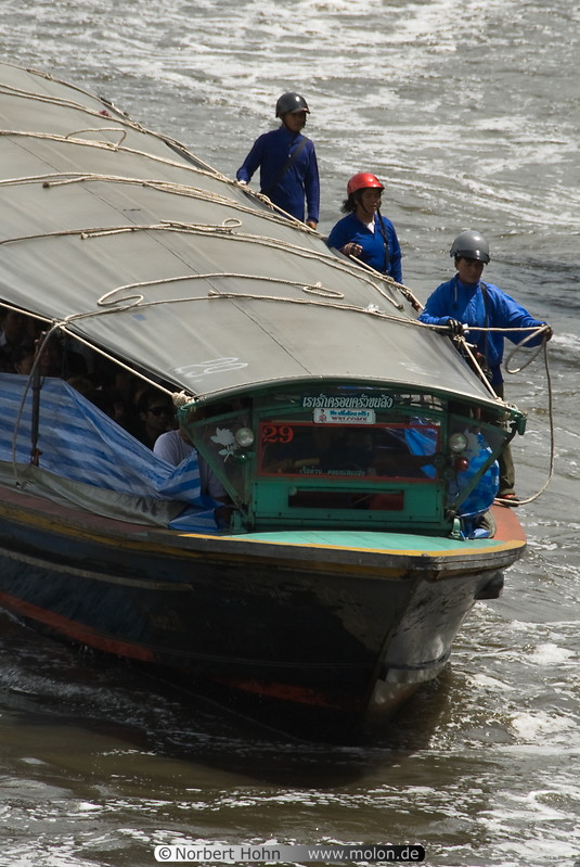 10 Ferry boat in the khlongs