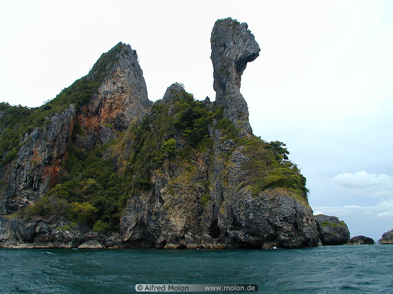 22 Chicken island rock formation