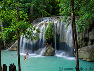 23 Erawan waterfall