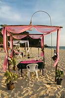 12 Restaurant tables on the beach
