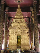 07 Golden shrine with Buddha statue