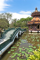 10 Bridge on pond and pavilion