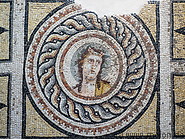 19 Dionysus portrait mosaic