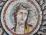 20 Dionysus portrait mosaic