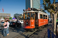 03 Red tram on Taksim square