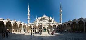 11 Inner court of Sultan Ahmed Blue mosque