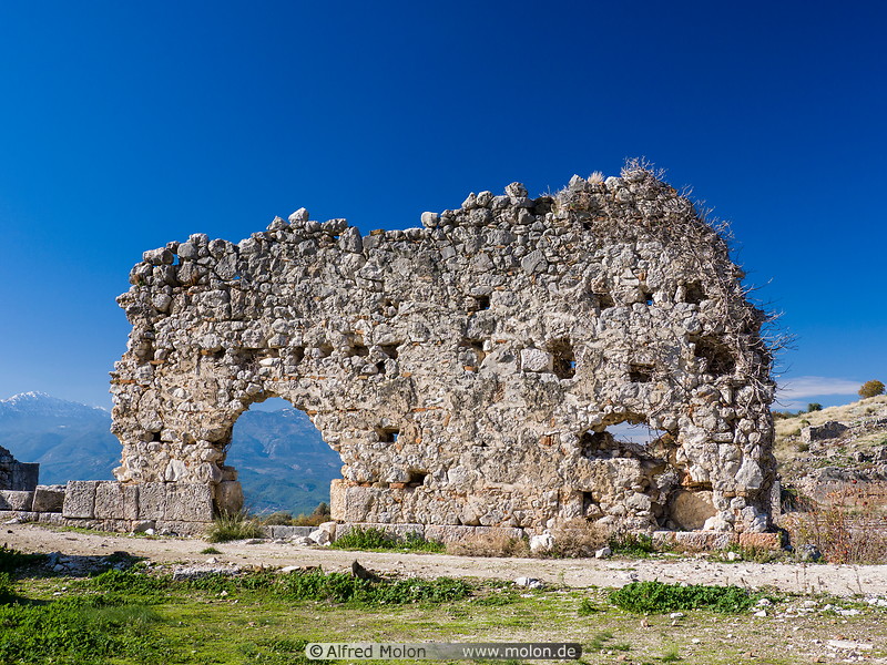 14 Tlos wall ruins