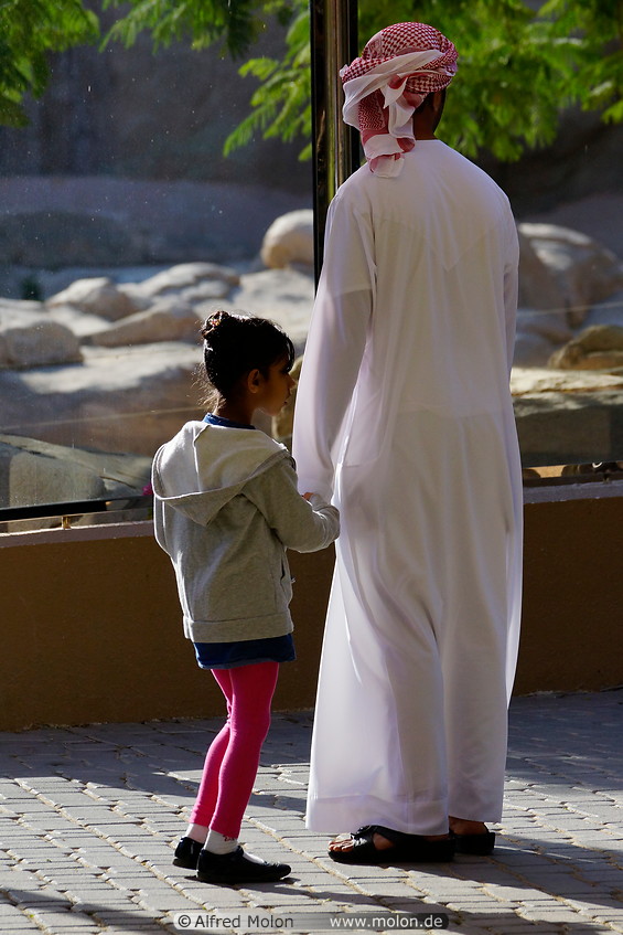 23 Emirati man with child