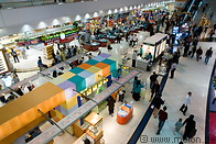 09 Duty free shopping area with shops and travellers