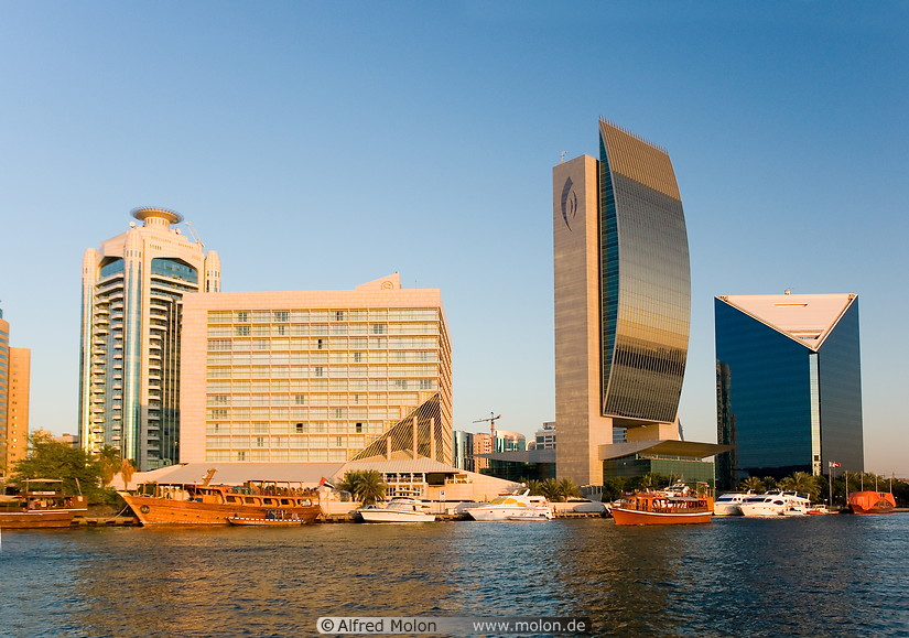 21 Sheraton hotel and skyscrapers along Deira waterfront