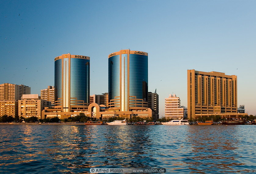 25 Twin towers and Dubai Intercontinental hotel