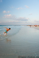 15 Child in Jumeirah beach at sunset