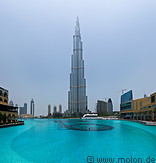 26 Burj Khalifa and pond