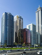 12 Skyscrapers along Sheikh Zayed road