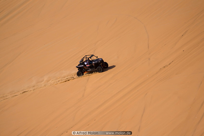 17 Sandrail driving on sand dune