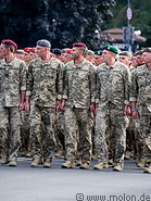 06 Ukrainian troops marching on street