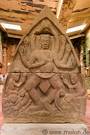 11 Bas-relief showing king or deity