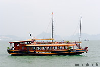 08 Tourist boats on their way to Halong bay
