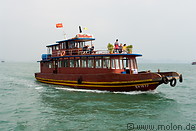 10 Tourist boats on their way to Halong bay