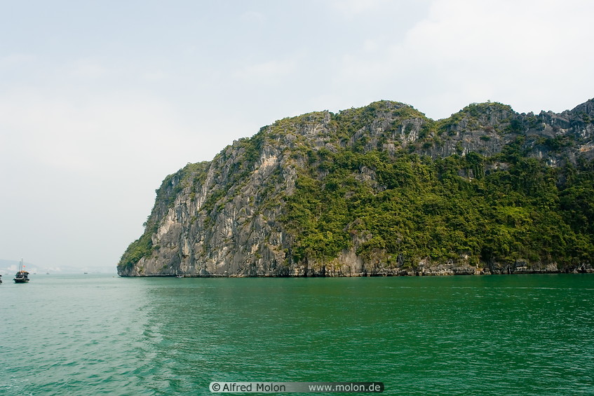 01 Bay with karst limestone rock formations