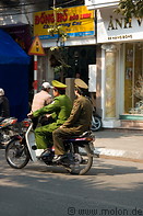 11 Policemen on motorbike