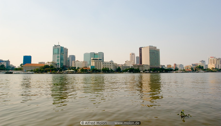 Photo of Saigon skyline. Southern Vietnam, Vietnam