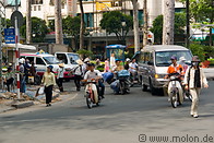 03 Street traffic with motorbikes and cars